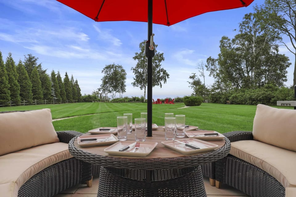 Dinner with a view!