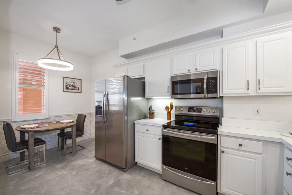 Stainless Steel Appliances in the Kitchen