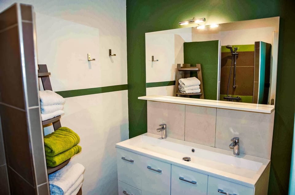 Salle de bain - gîte Vert Olive