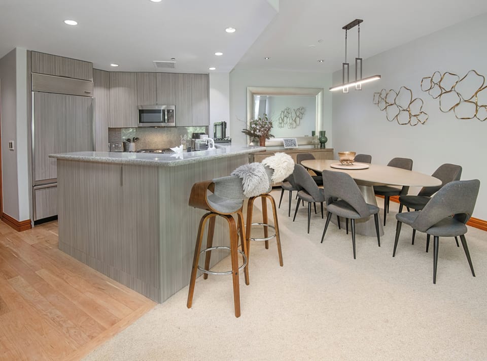 Counter Seating & Dining Area