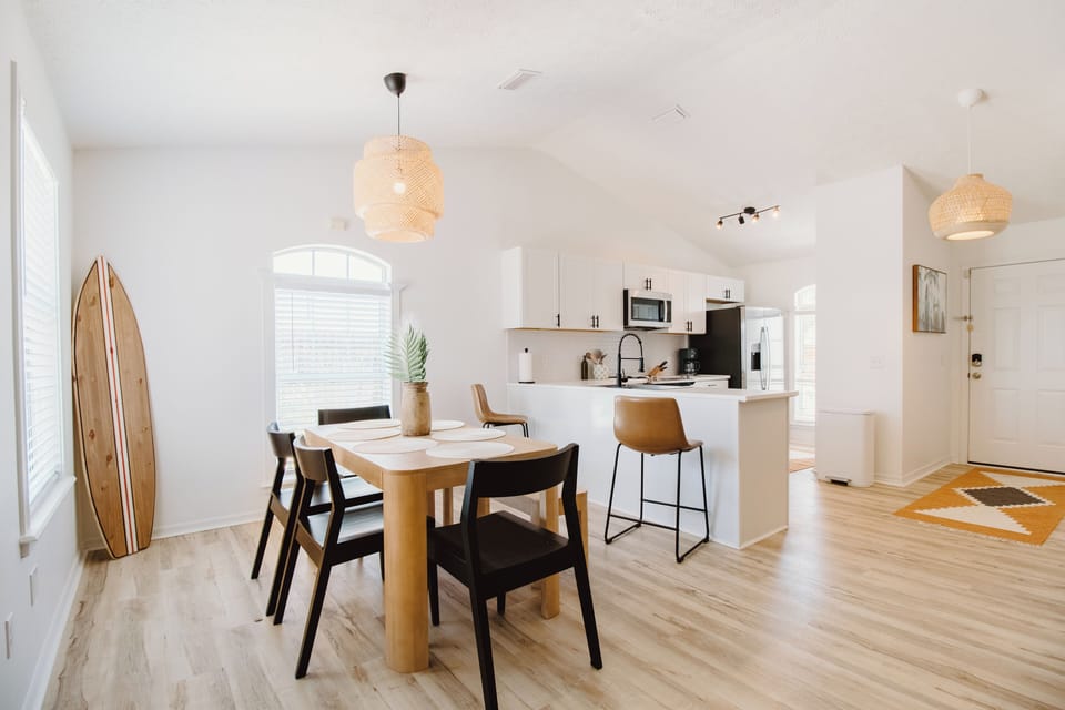 Dining and kitchen area! 