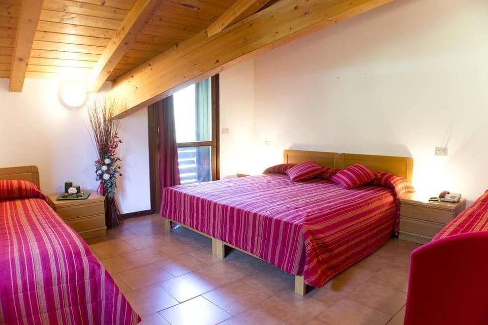 Comfort Quadruple Room, Balcony, Mountain View | Desk, soundproofing, free WiFi