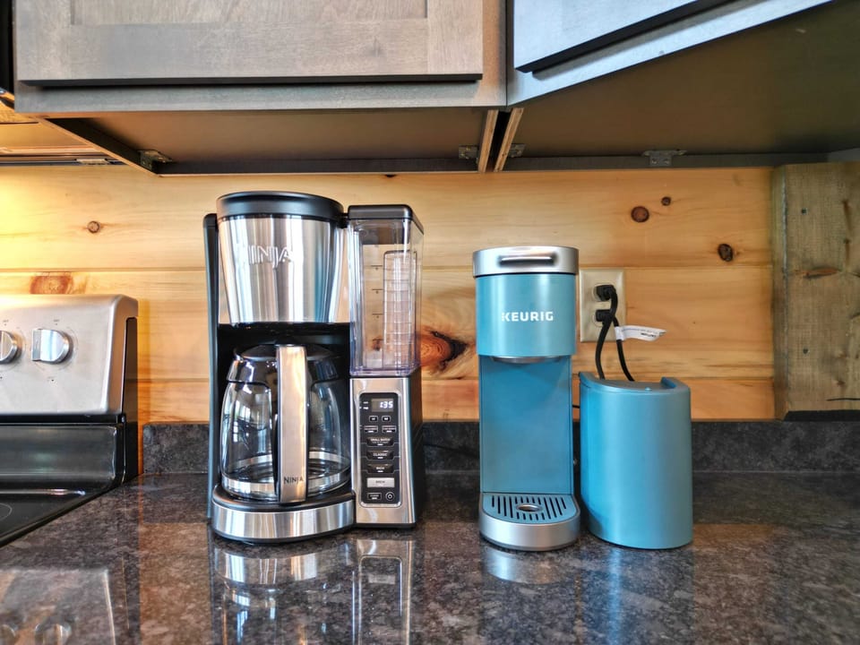 Standard drip and Keurig coffee machine