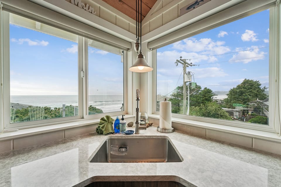 Kitchen View at The Aerie