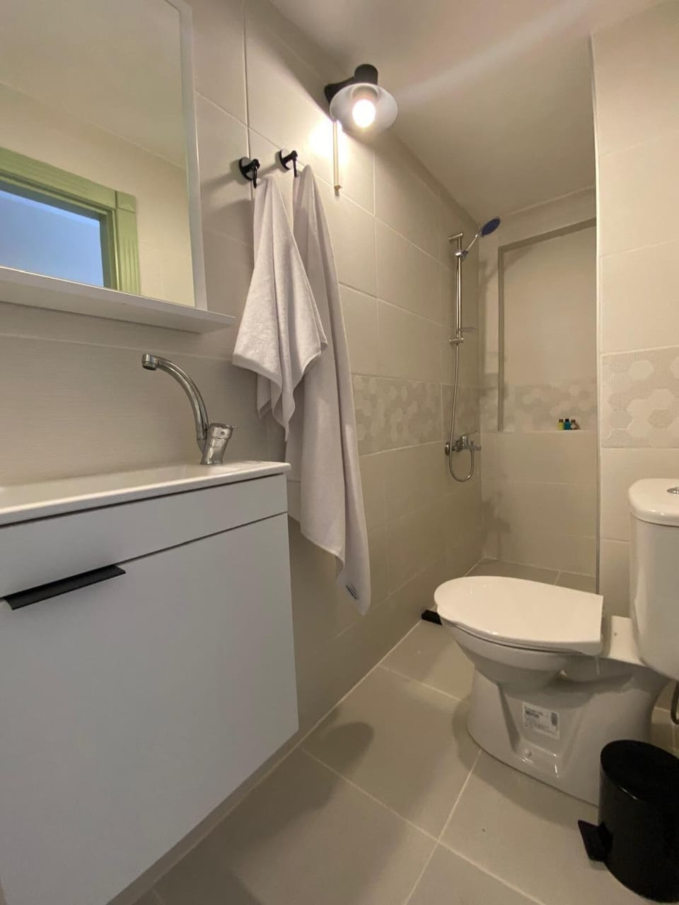 Room, Patio, Mountain View | Bathroom | Hair dryer, towels, soap, shampoo