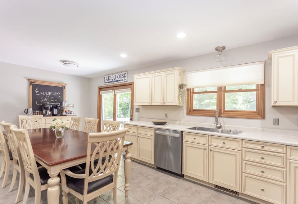 The kitchen – bright, airy, and ready for your next meal