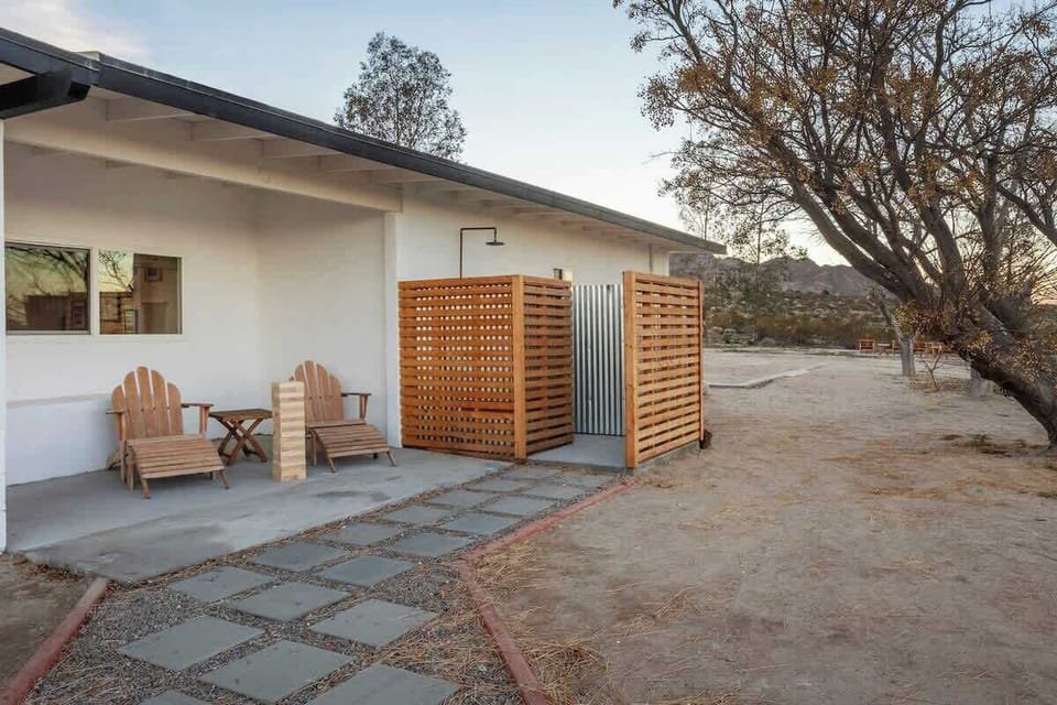 Outdoor shower