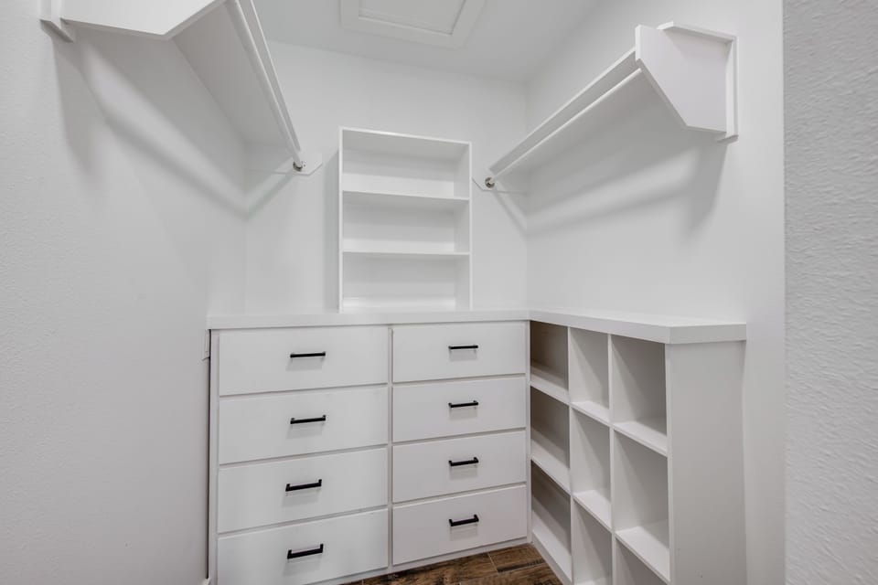 Master closet