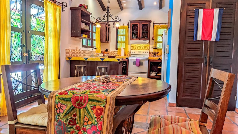 Laundry behind double doors.