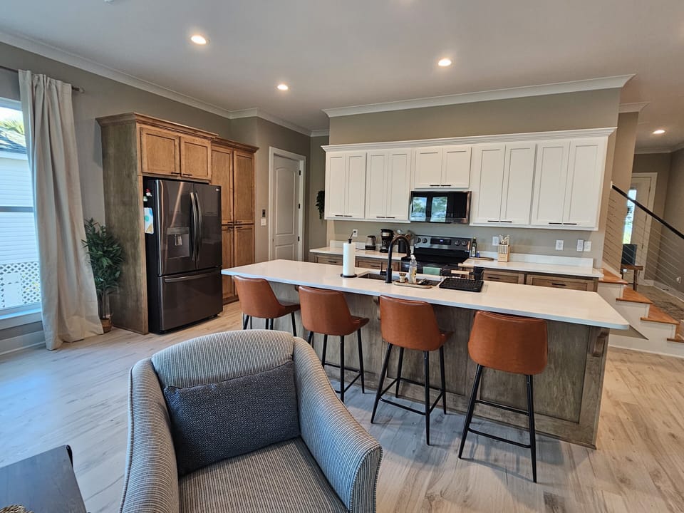Kitchen looking from West living area