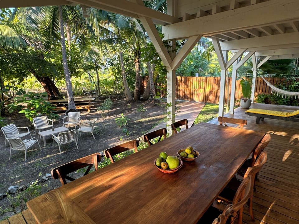 Outdoor dining