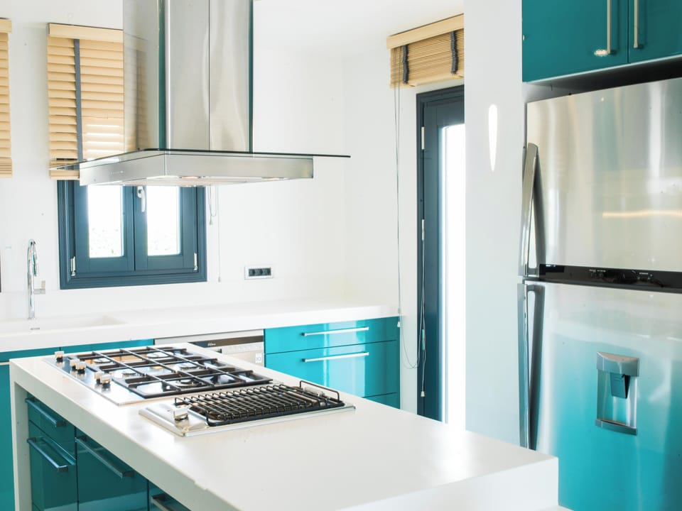 Luxury Villa, 3 Bedrooms, Private Pool, Sea View | Private kitchen | Electric kettle
