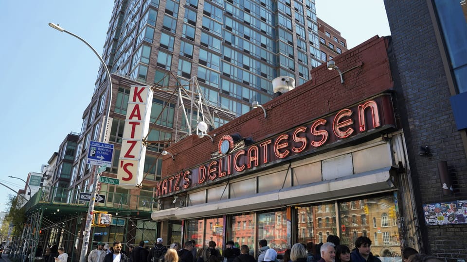 Katz's Delicatessen — iconic Lower East Side landmark, NYC