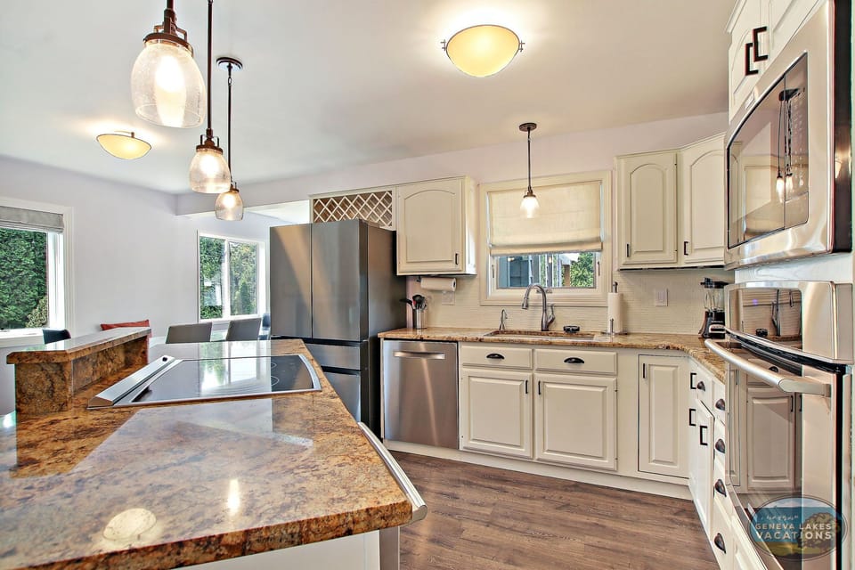 Fully-equipped kitchen for all your cooking needs