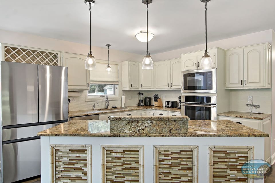 Fully-equipped kitchen for all your cooking needs