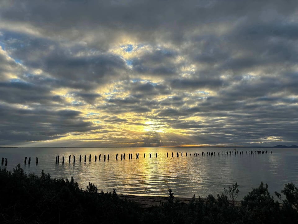 Stunning sunrises at the beach