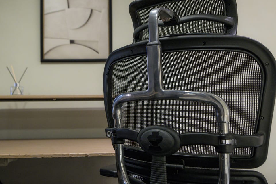 Ergohuman Chair for your comfort.