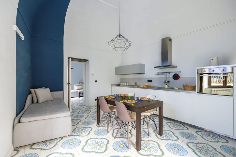Apartment | Private kitchen | Fridge, oven, stovetop, coffee/tea maker