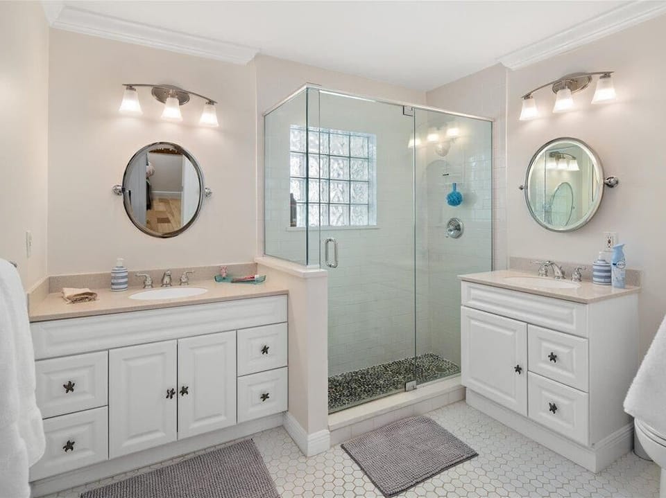 Master Ensuite Bath with Walk-In Shower