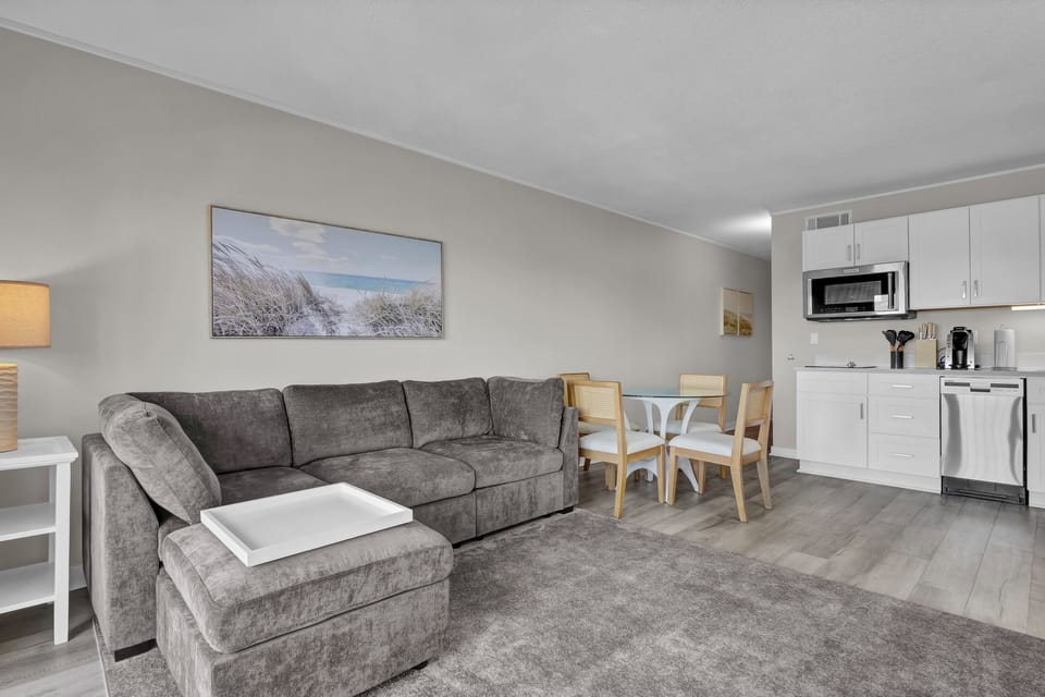 spacious living area