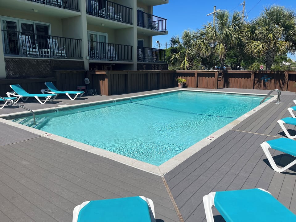 community swimming pool