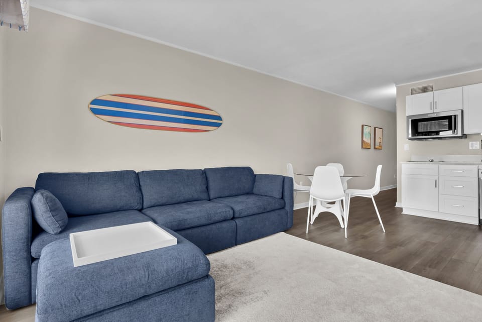 Comfortable seating area