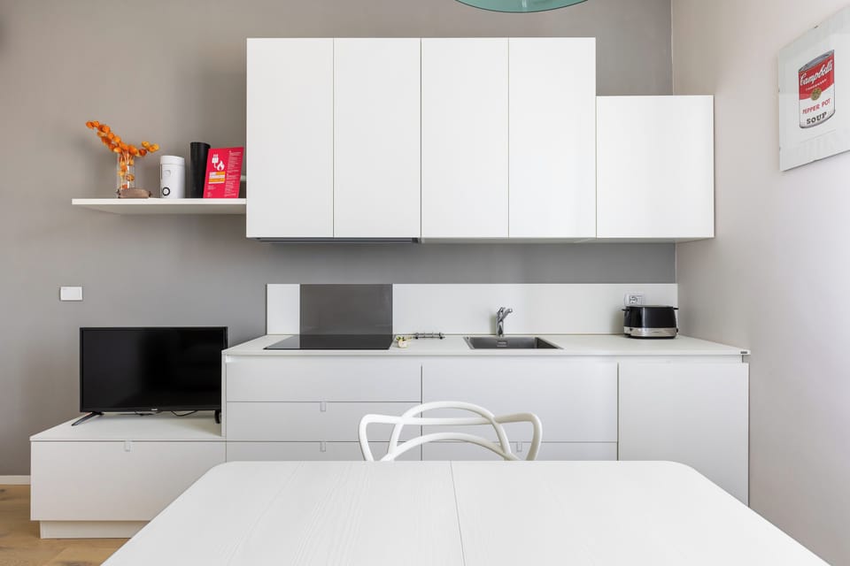 Apartment, Balcony | Private kitchen | Fridge, oven, dishwasher, toaster
