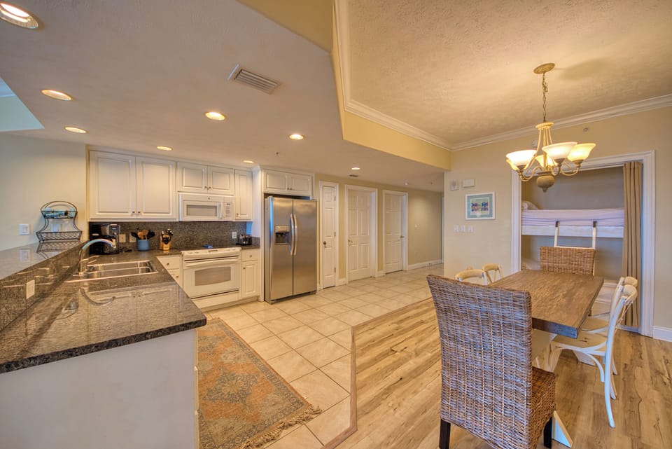 Condo, Multiple Beds, Balcony (Treasure Island 1411) | Private kitchen | Coffee/tea maker, fridge, microwave, oven