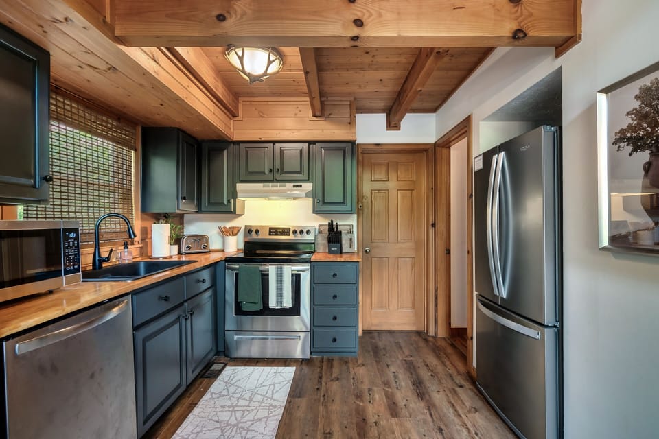 fully functional kitchen