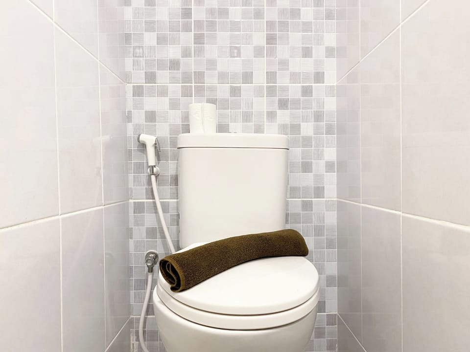 Deluxe Studio | Bathroom | Shower, towels