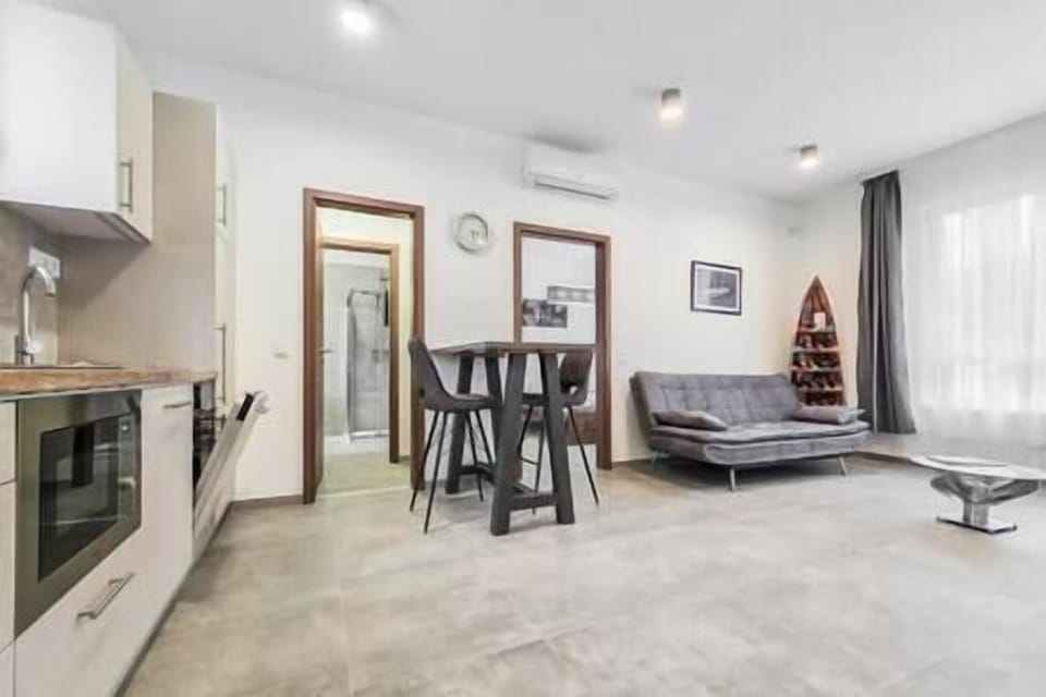Kitchen + Living room