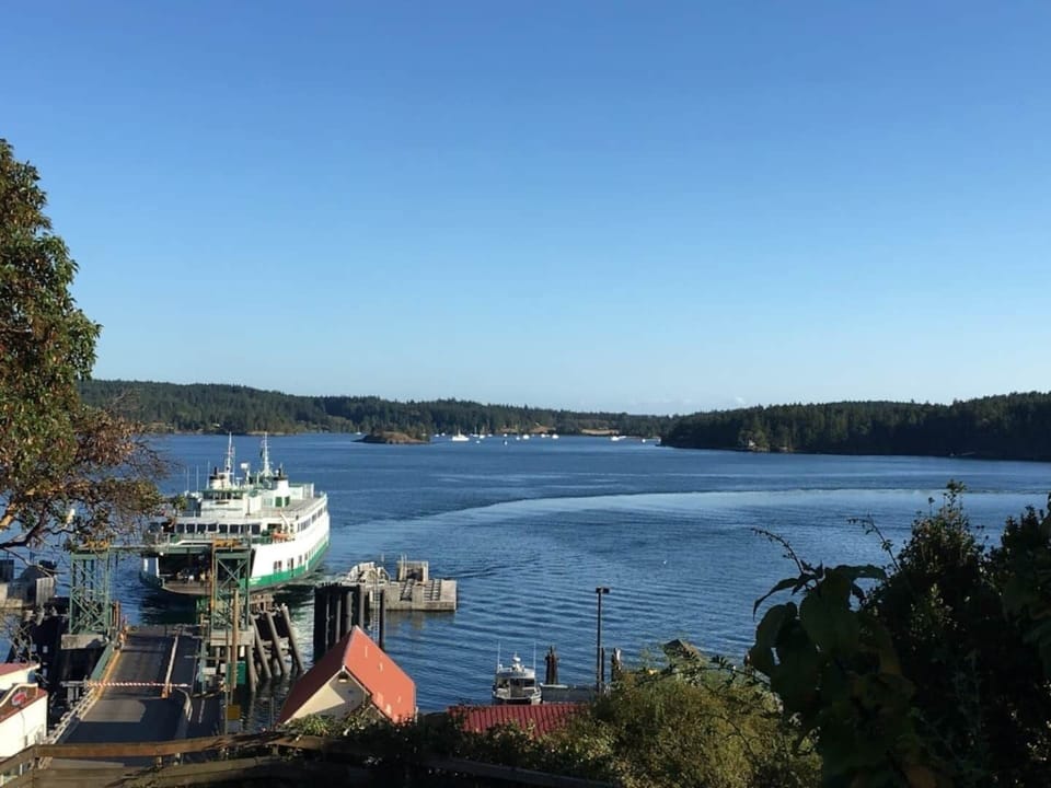 Orcas Island ferry landing