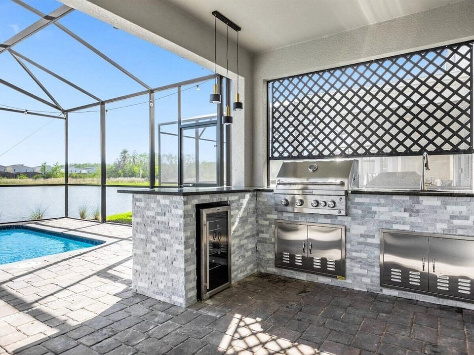 Summer Kitchen at Patio Area
