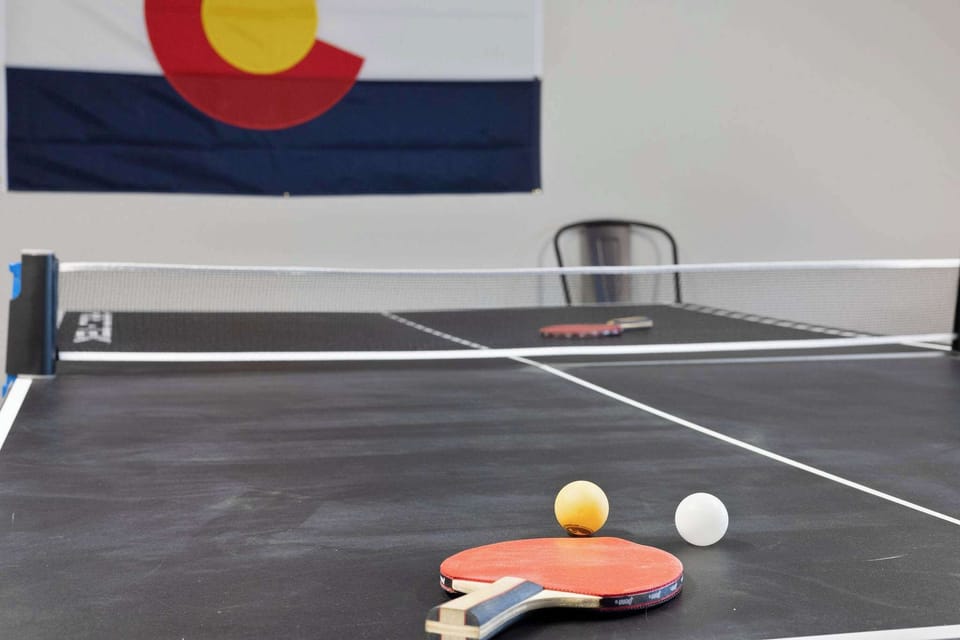 Or play a game of ping pong or air hockey.
