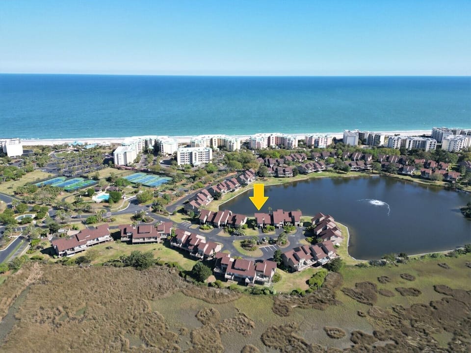 Aerial View of Heron Marsh