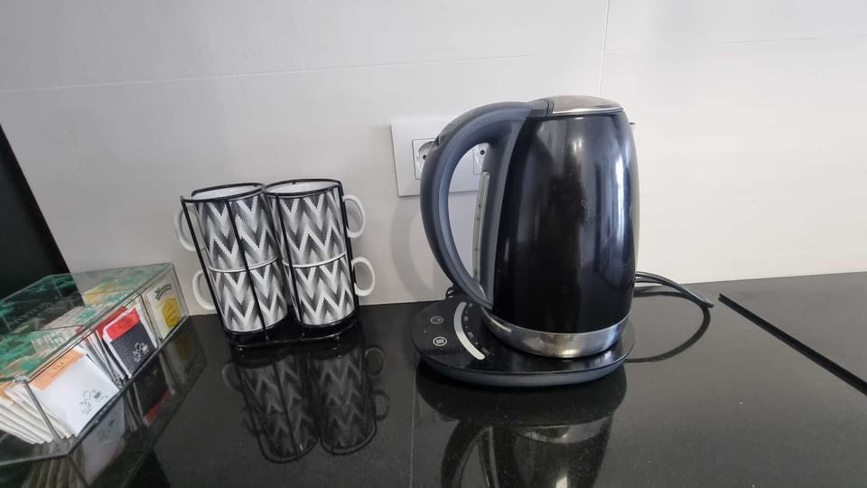 Apartment | Private kitchen | Fridge, microwave, oven, stovetop