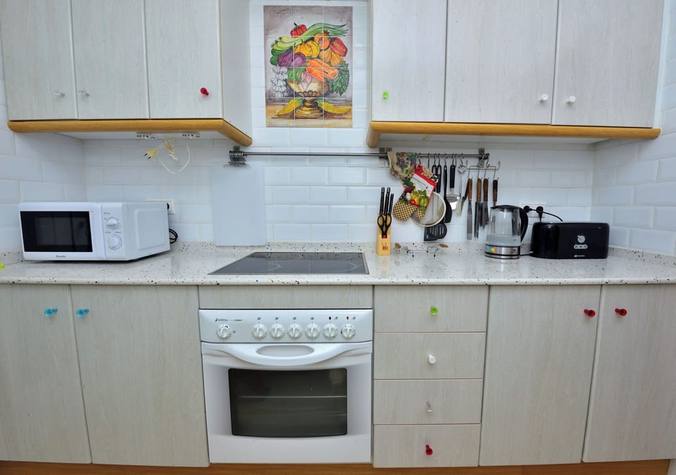 House | Private kitchen | Fridge, microwave, oven, stovetop