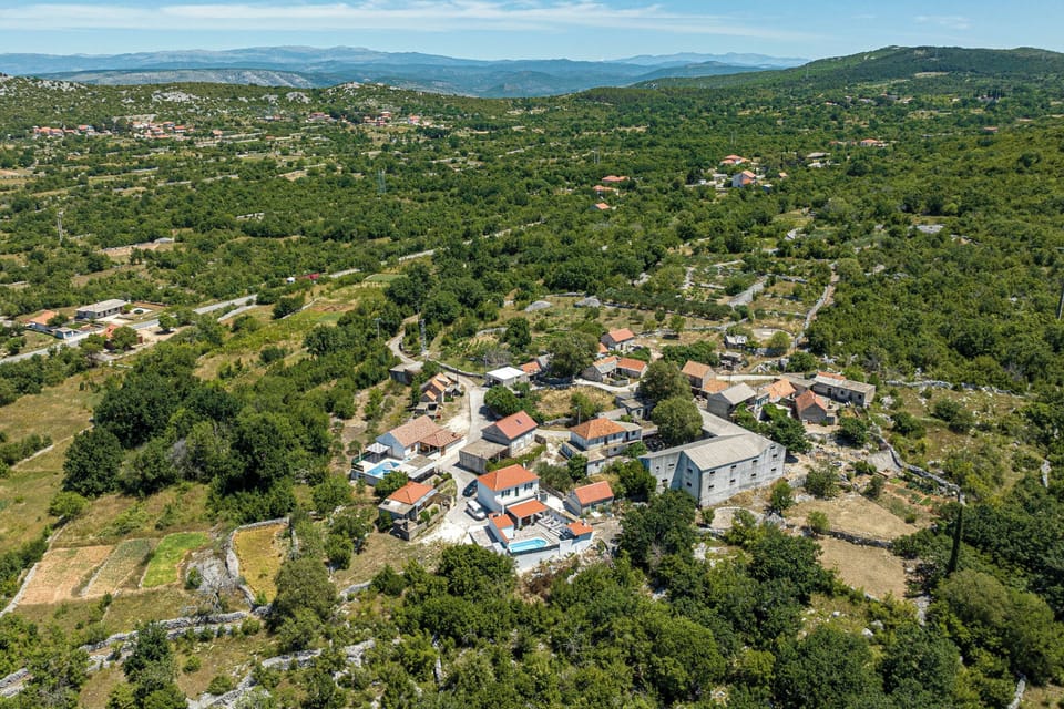 Family House, 2 Bedrooms, 2 Bathrooms (Holiday Home Luce with private Pool) | Aerial view