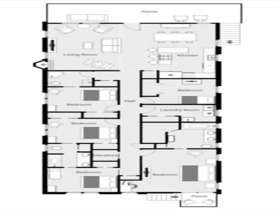 Villa, 5 Bedrooms | Floor plan