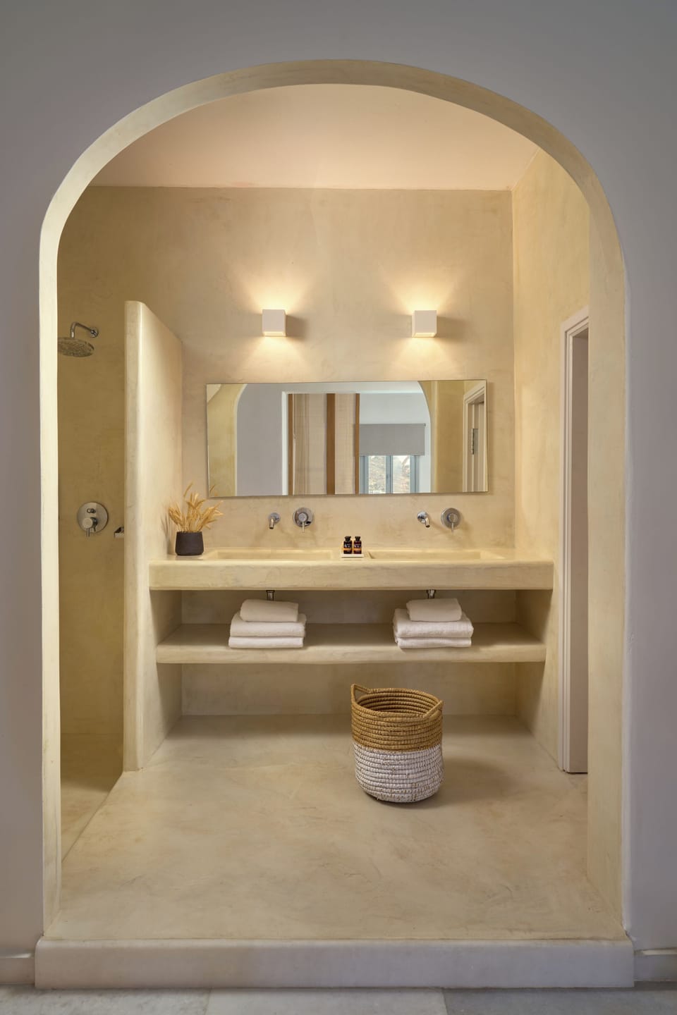 Family Suite, Private Pool, Sea View | Bathroom | Free toiletries, hair dryer, slippers, towels