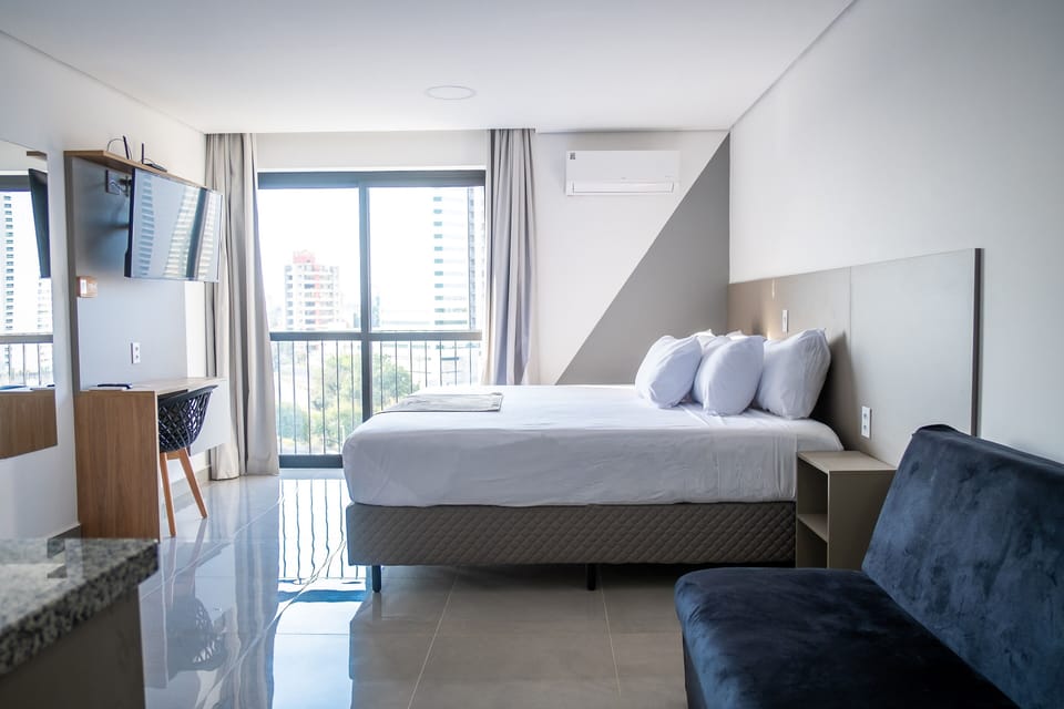 In-room safe, desk, laptop workspace, blackout drapes