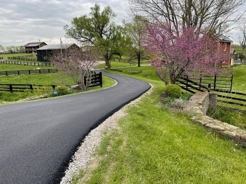 The entrance to LanMark Farm. Your country get-away destination.