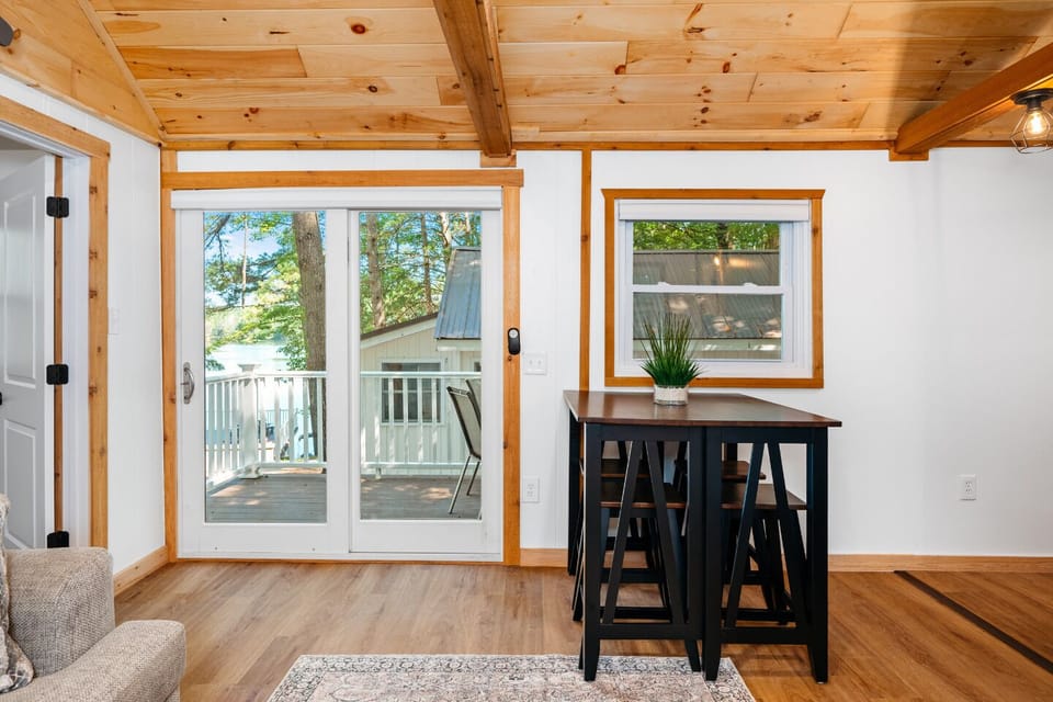 Soak in the morning sun in this bright, scenic space—perfect for sipping coffee and sharing unforgettable conversations!