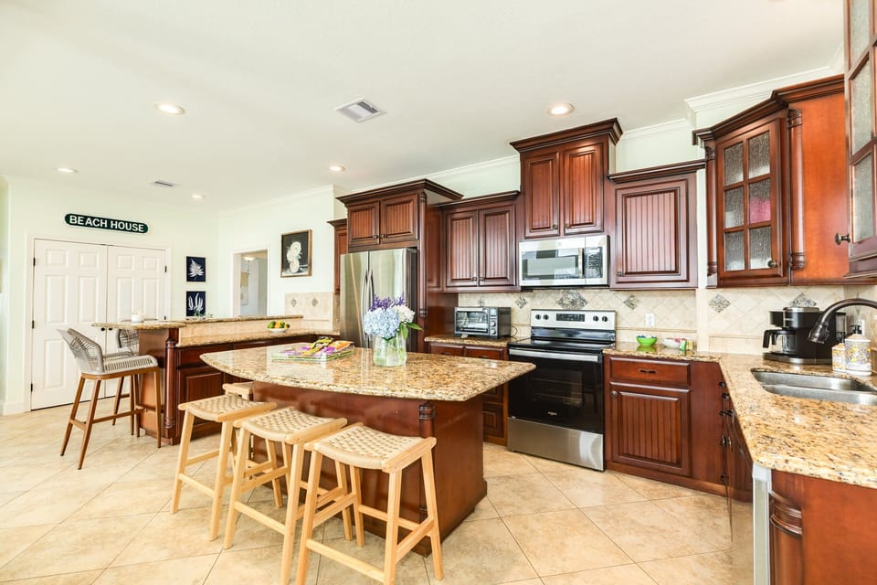 House, Multiple Beds, Patio, Partial Ocean View | Private kitchen | Coffee/tea maker