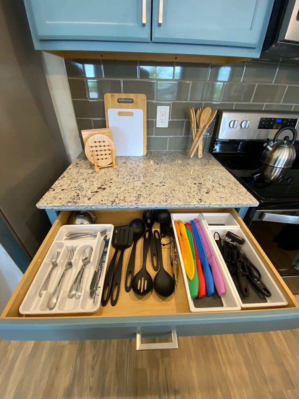 Fully equipped kitchen