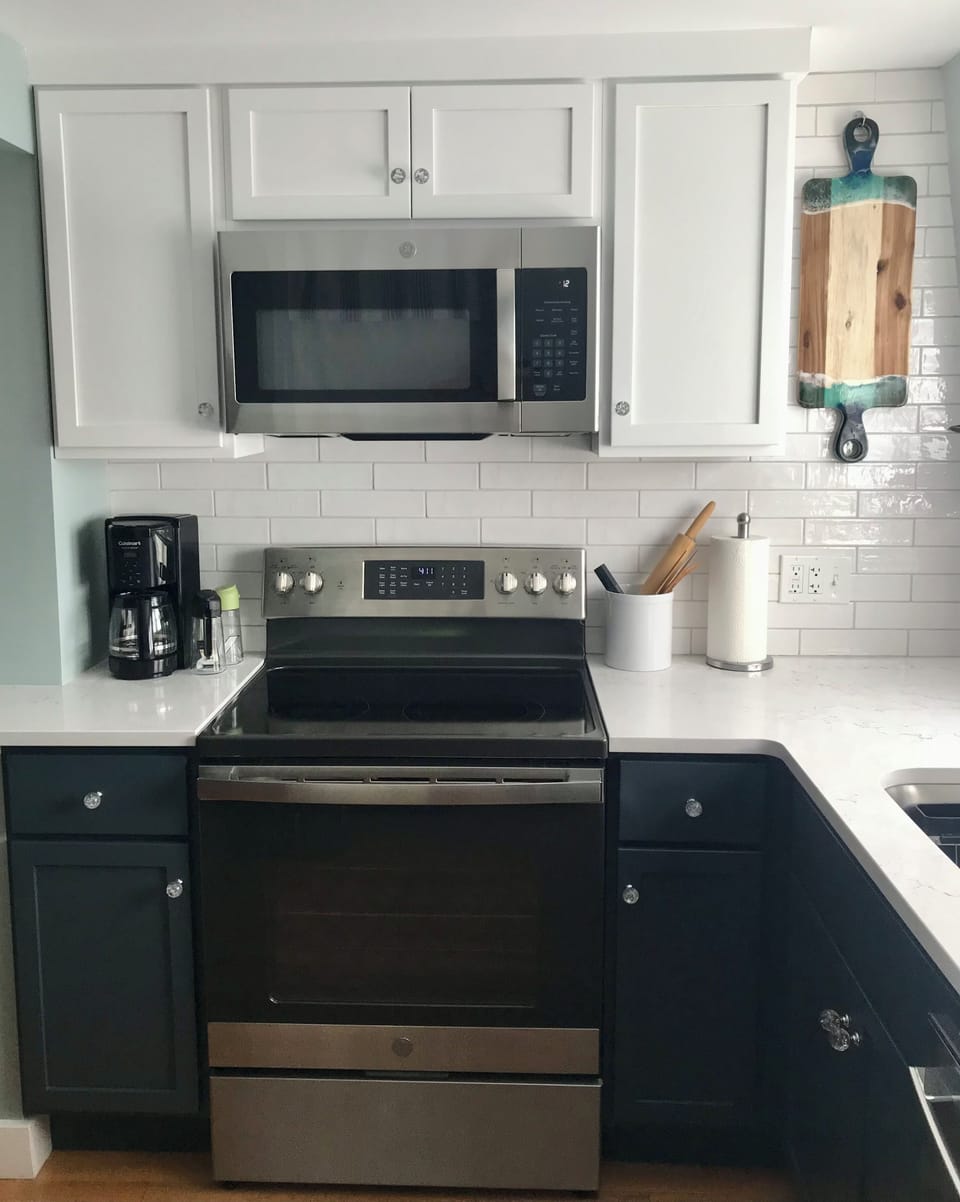 Airfryer oven and electric range