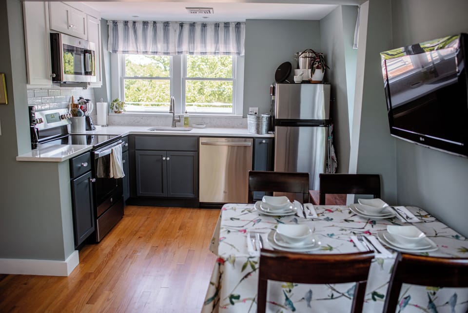 Dining kitchen space 