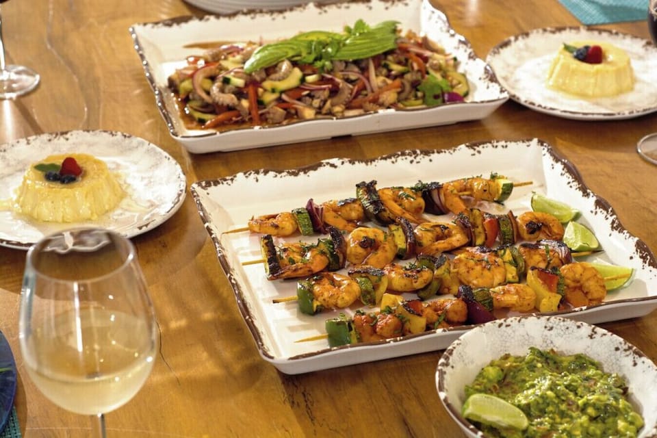 Enjoy delicious dishes by your own chef