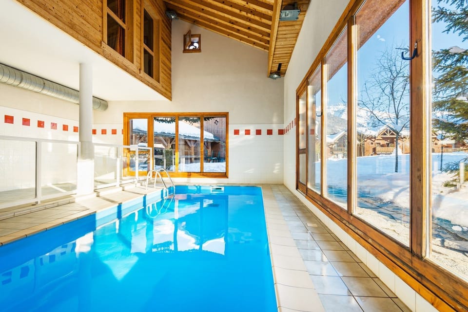 Fancy a swim? Take a dip in the indoor pool.