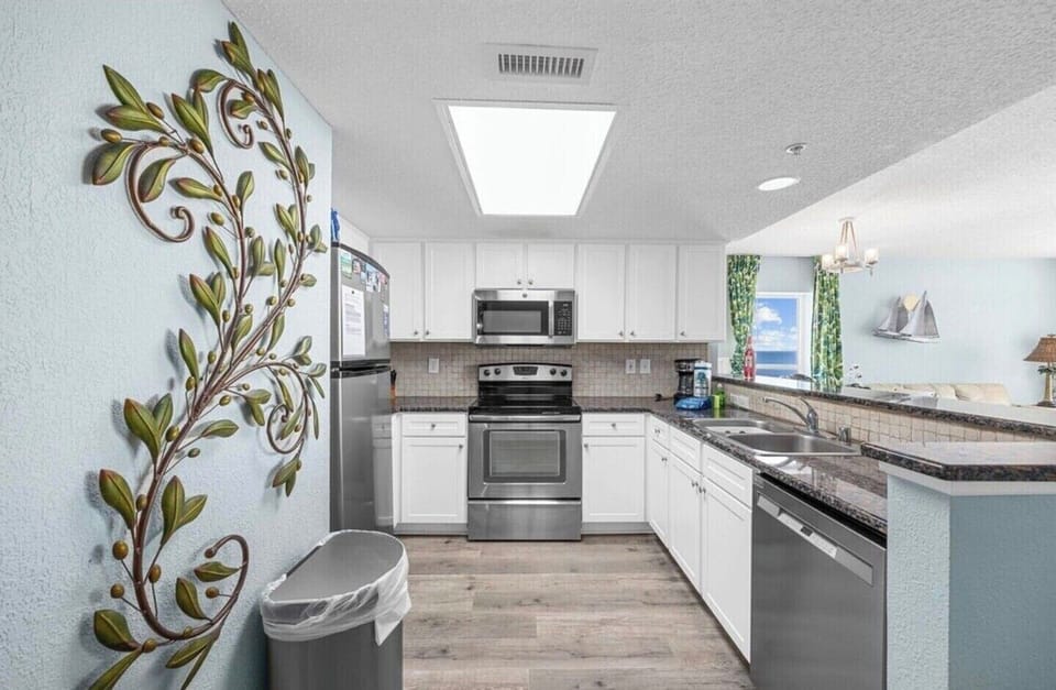 Fully Stocked Modern Kitchen Area